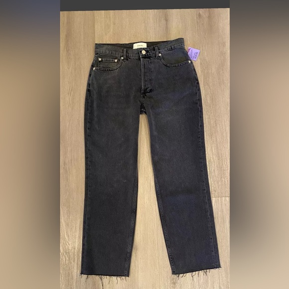 Triarchy Cropped Black Jeans size 25 NWT - Picture 2 of 3